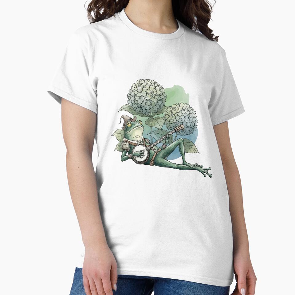 Funny Banjo Frog Lover Gift by StudioJohan