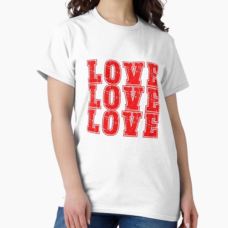 Love Love Love — Bold Typography by DotLineColor