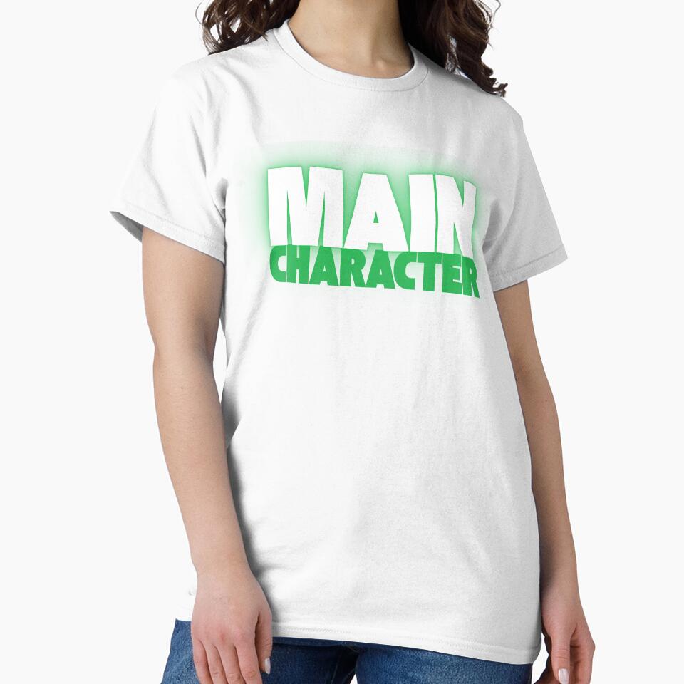 Main character aesthetic typography by CleanDecor