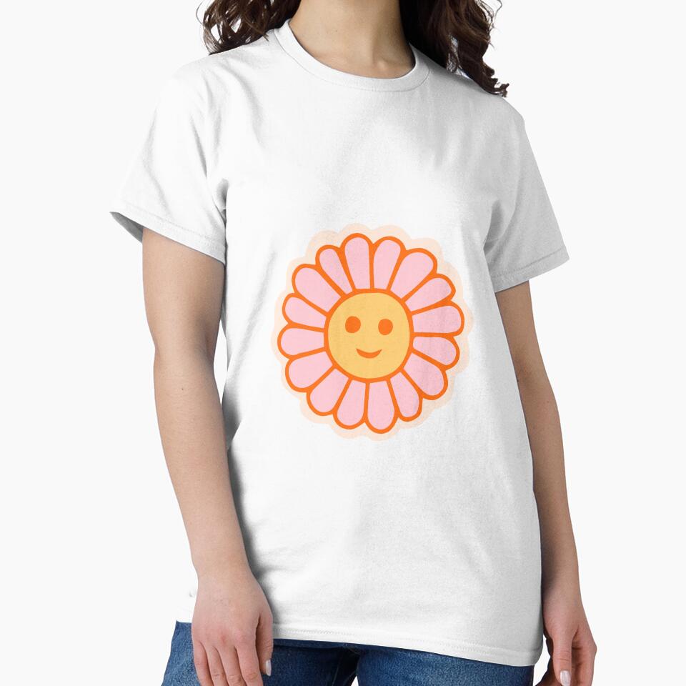 Pink Smiley Flower by tealborealis