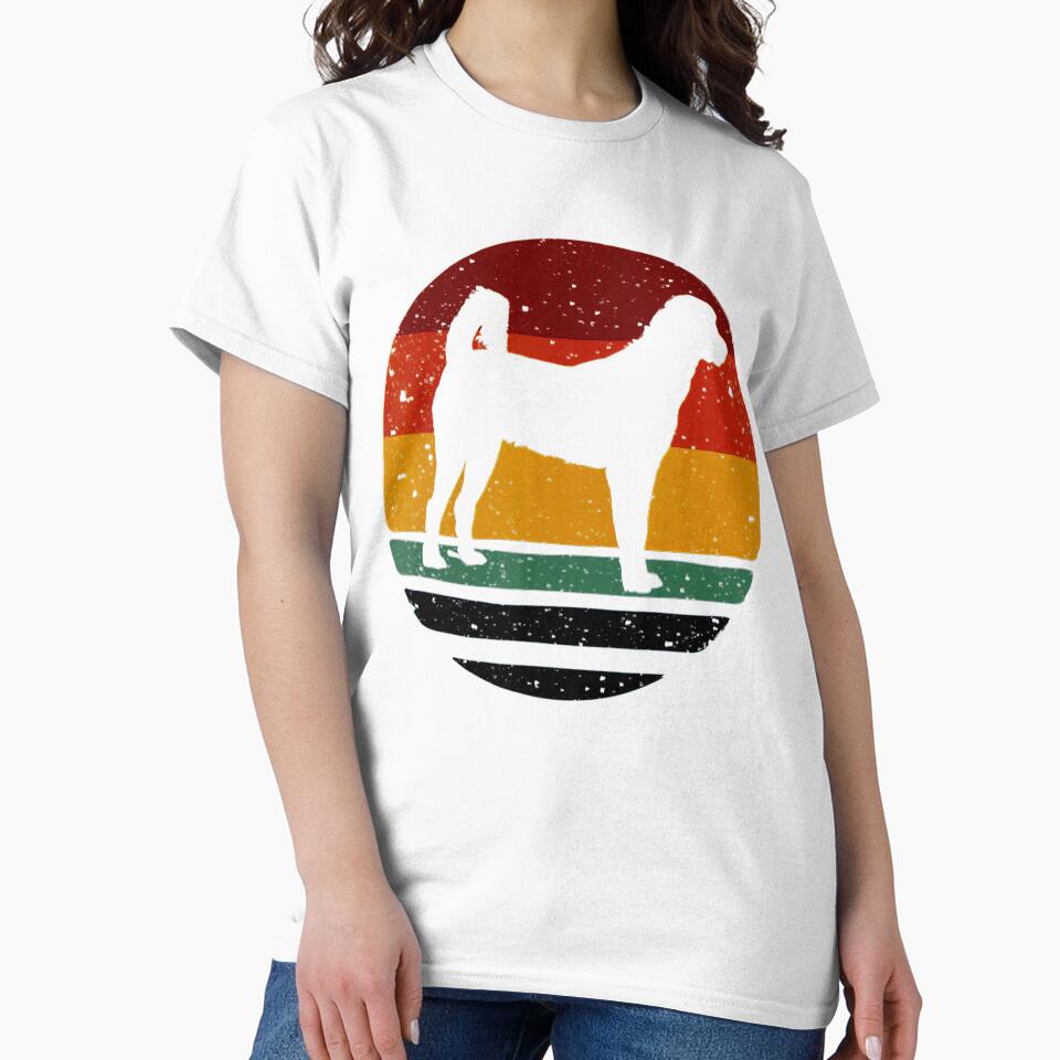 Anatolian Shepherd Vintage Retro Dog Mom Dad Tee Gift Love by BargerStore