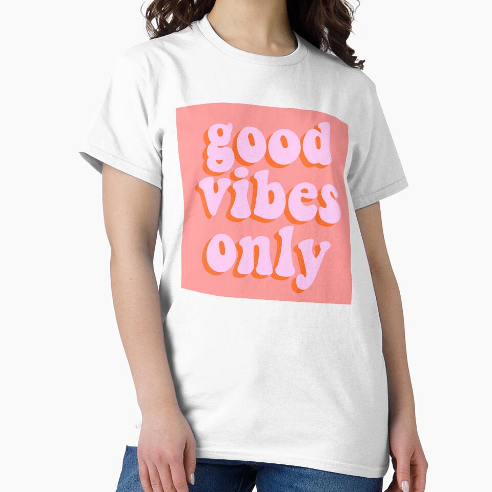 GOOD VIBES ONLY by christikdesigns