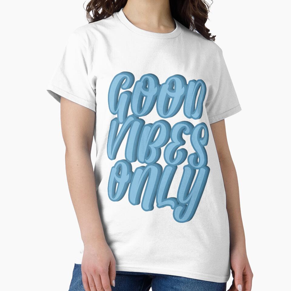 Good Vibes Only Lettering by SplashCreative