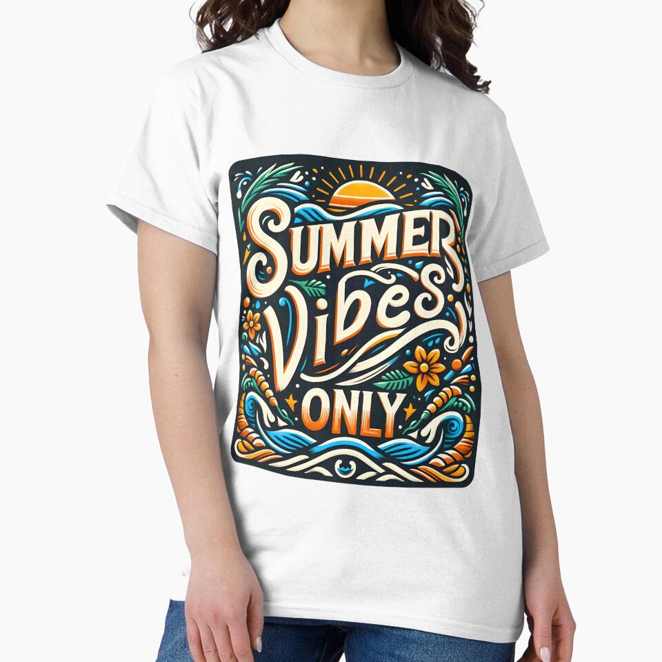 Summer vibes only, typography by maxmaj