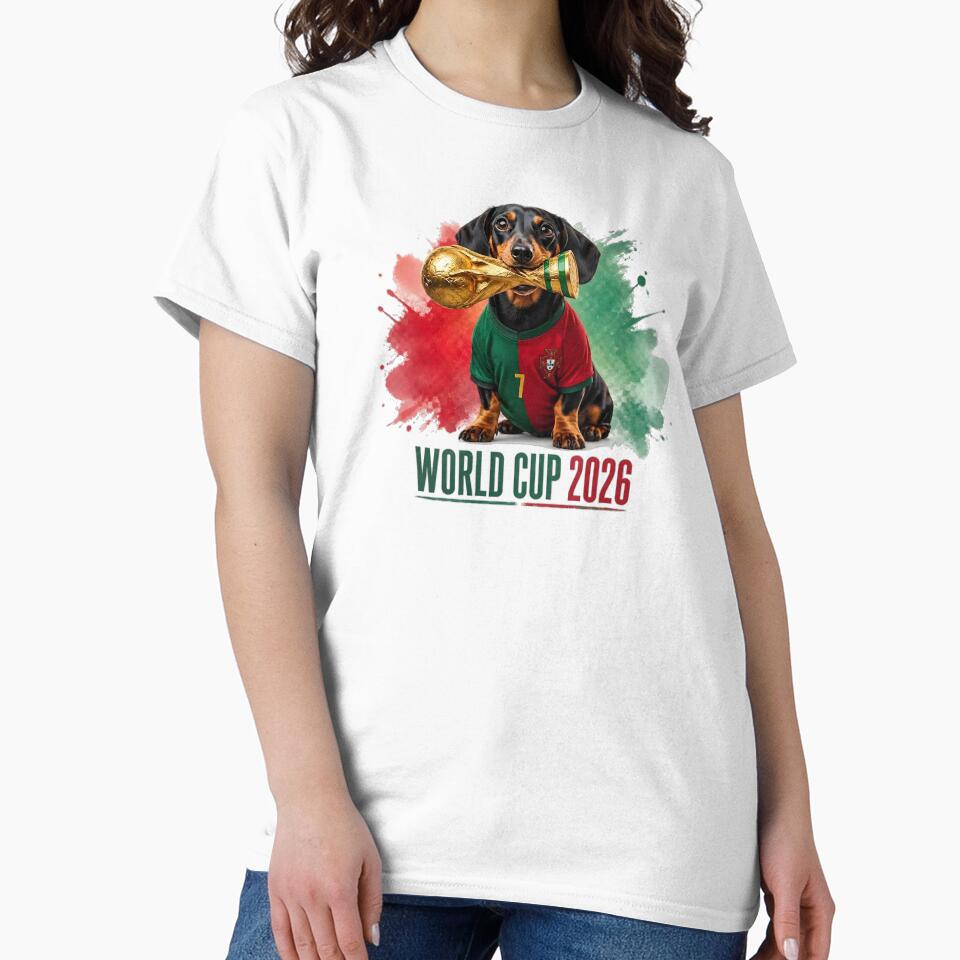 Dachshund Portugal World Cup 2026 by Jack n' Sally's