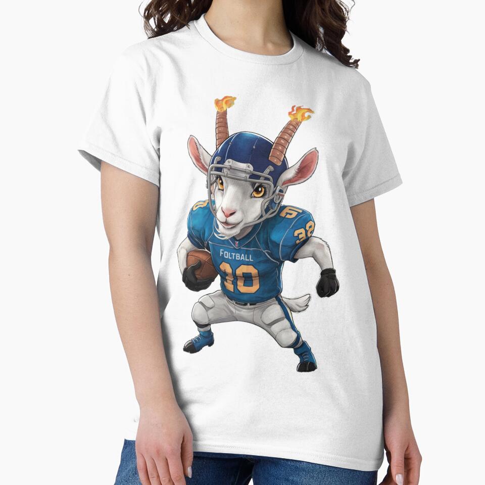 Football Fantasy Goat - Goat Design by Dirty-Designs