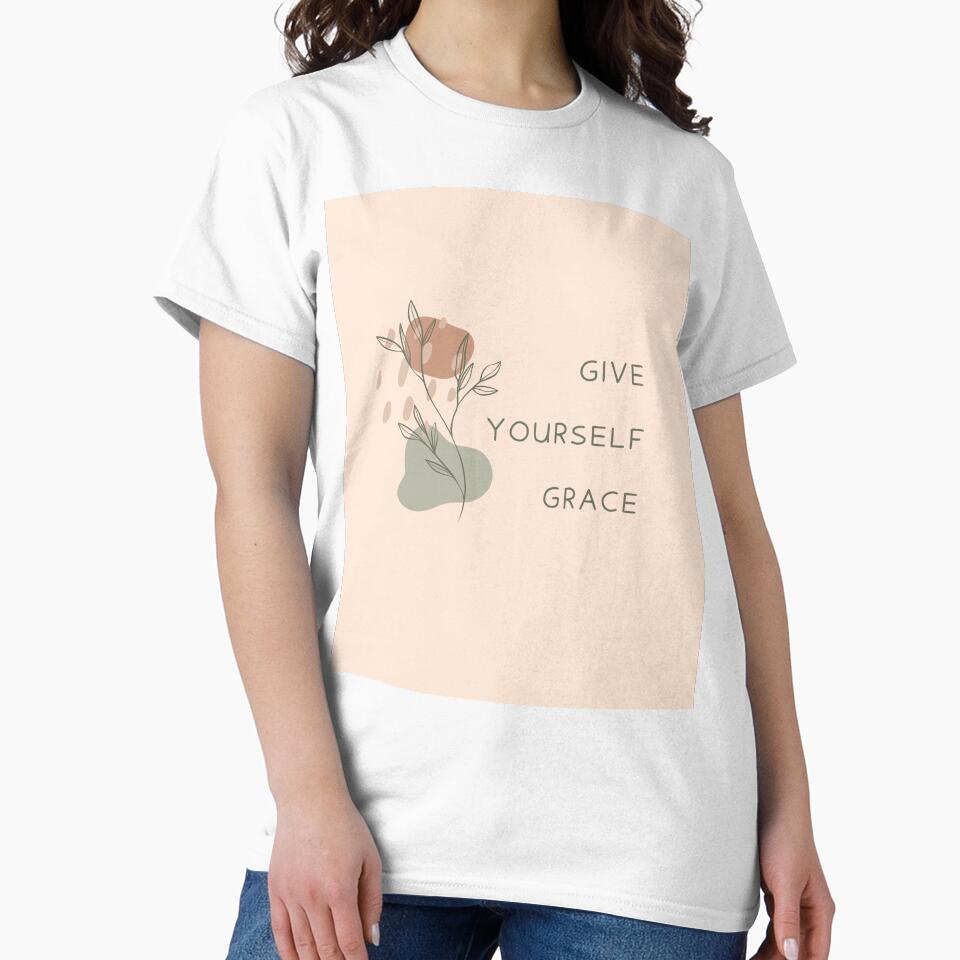 Give Yourself Grace - Caregiver Positive Affirmation by dbyjane