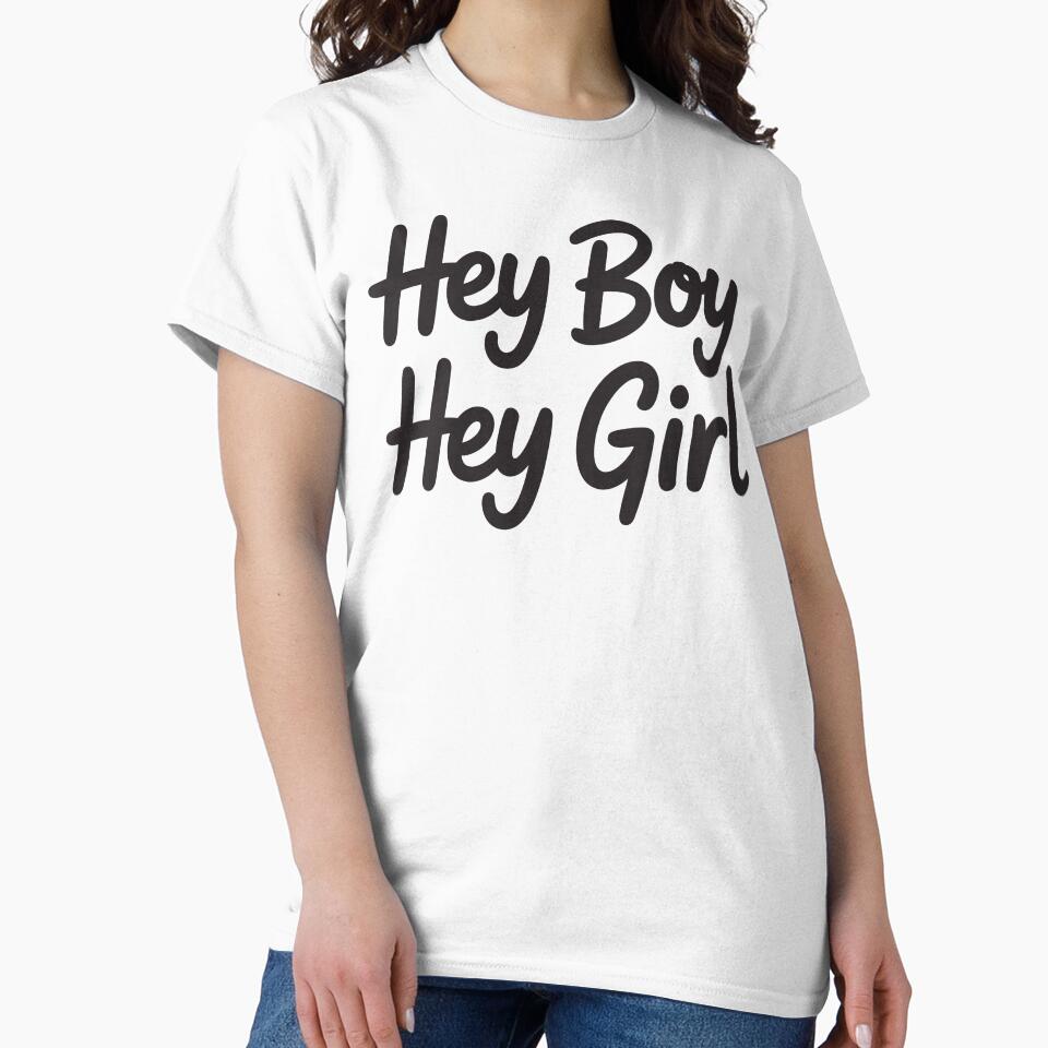 Hey Boy Hey Girl Bold Retro Typography by Digital Art Works  Hub