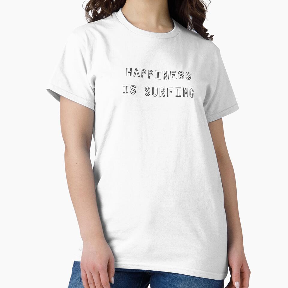 Happiness is Surfing by OptimaShirts