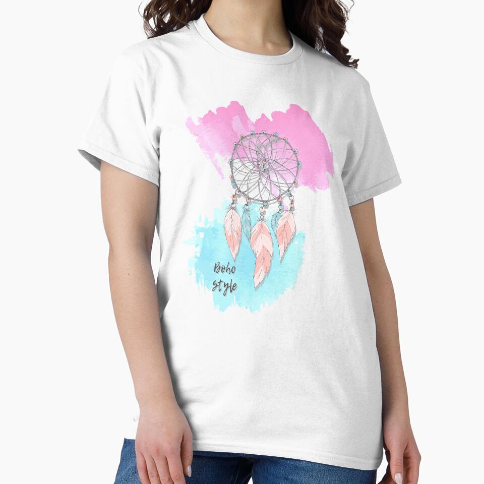 Boho style: cute fantasy shirt. by fajali master