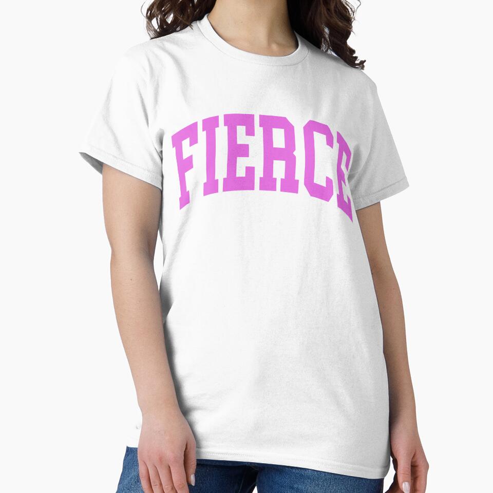 FIERCE - College Font Curved Typography by chosenhomes