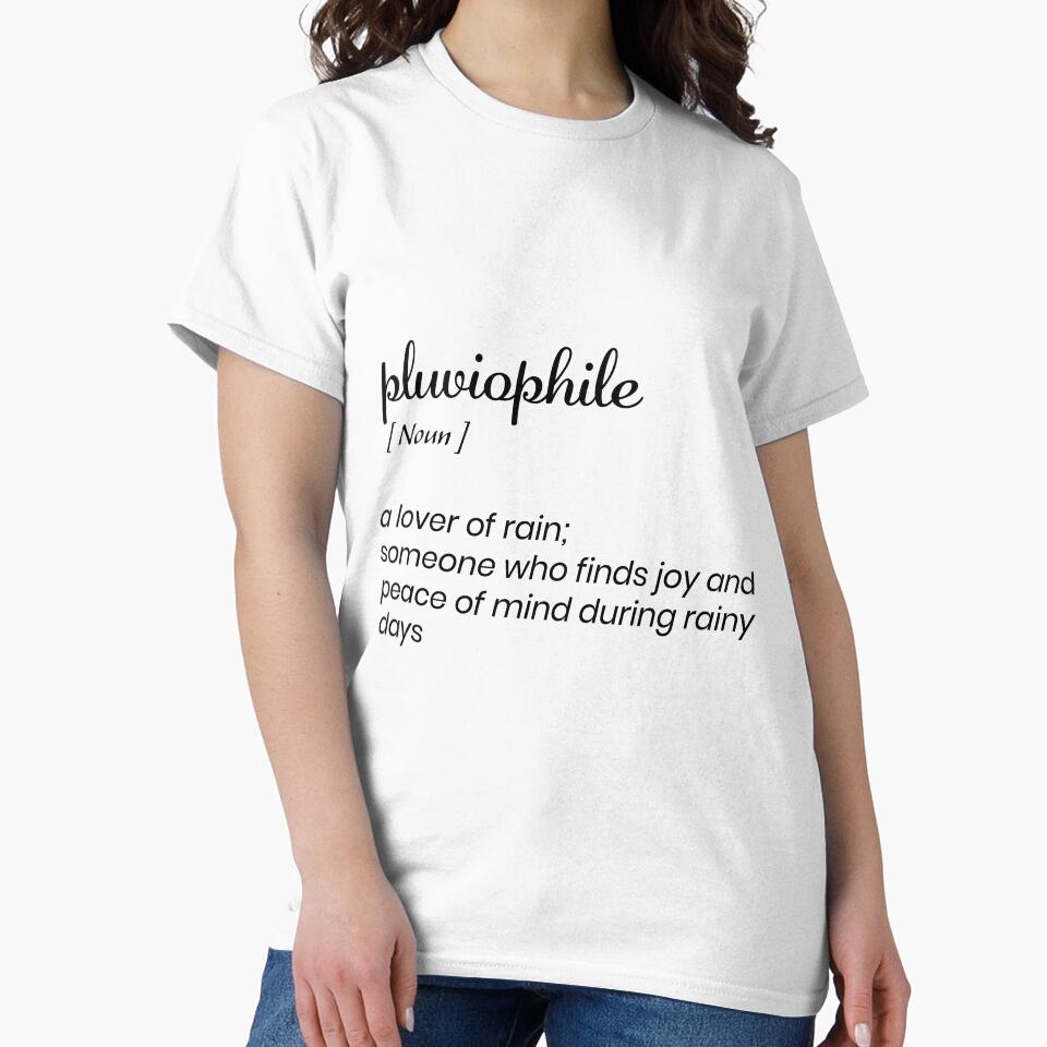 Pluviophile Word Nerd - Rainy Day by Radouane-Hikki