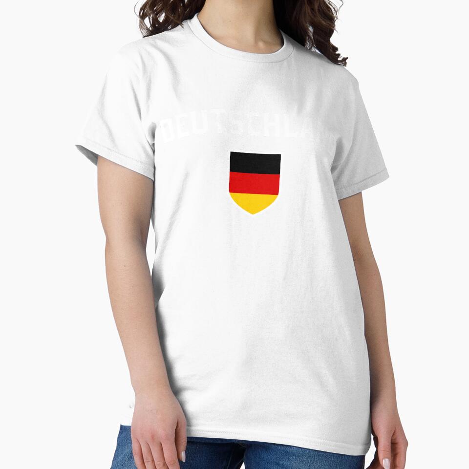 Germany Sports Fans Classic Flag Shield National Team Support by el-em-cee