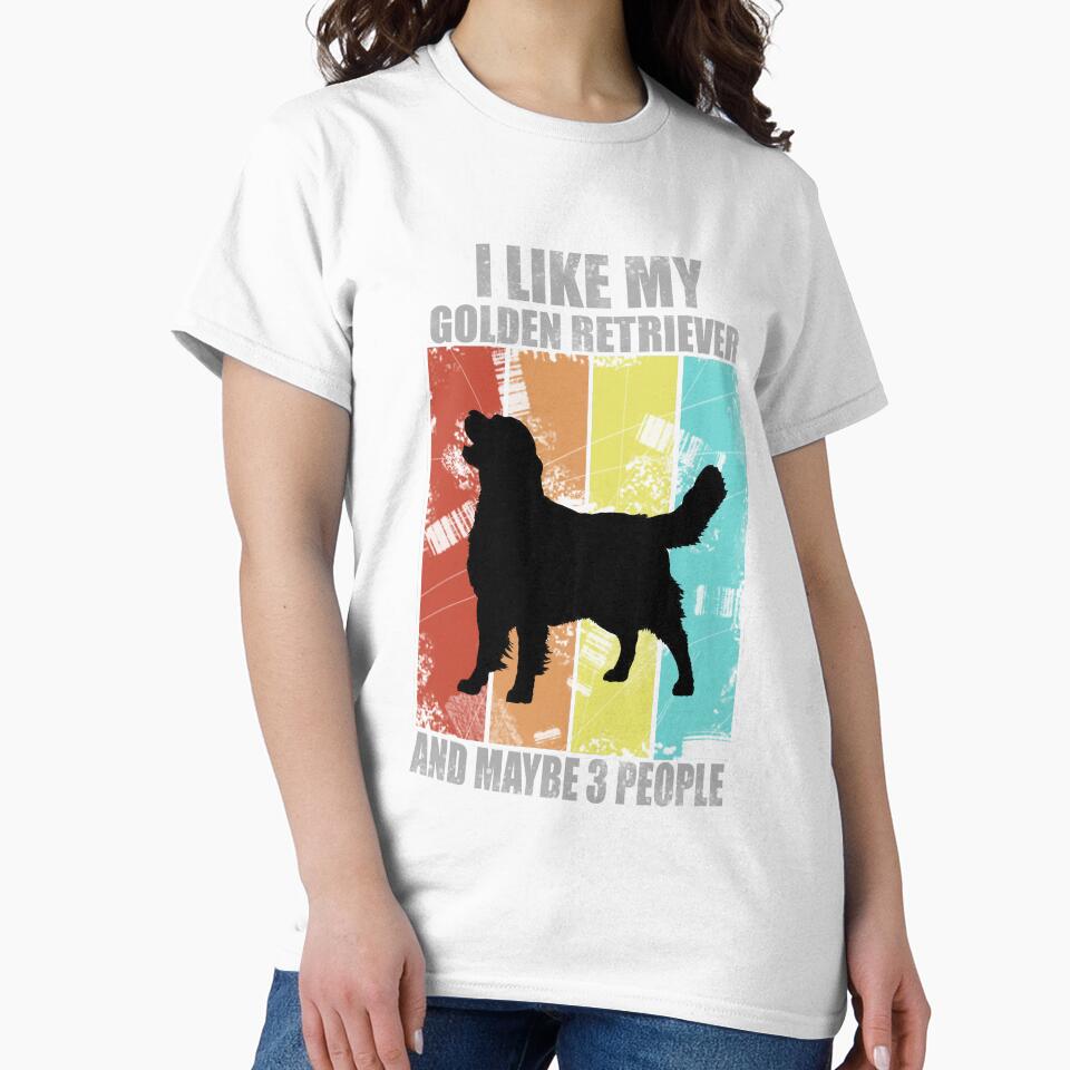 I Like My Golden Retriever and Maybe 3 people by hemp3x