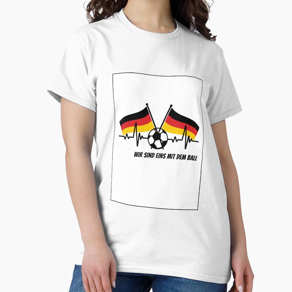 Wir sind eins mit dem Ball -  Football Design - Germany by RM-Journey