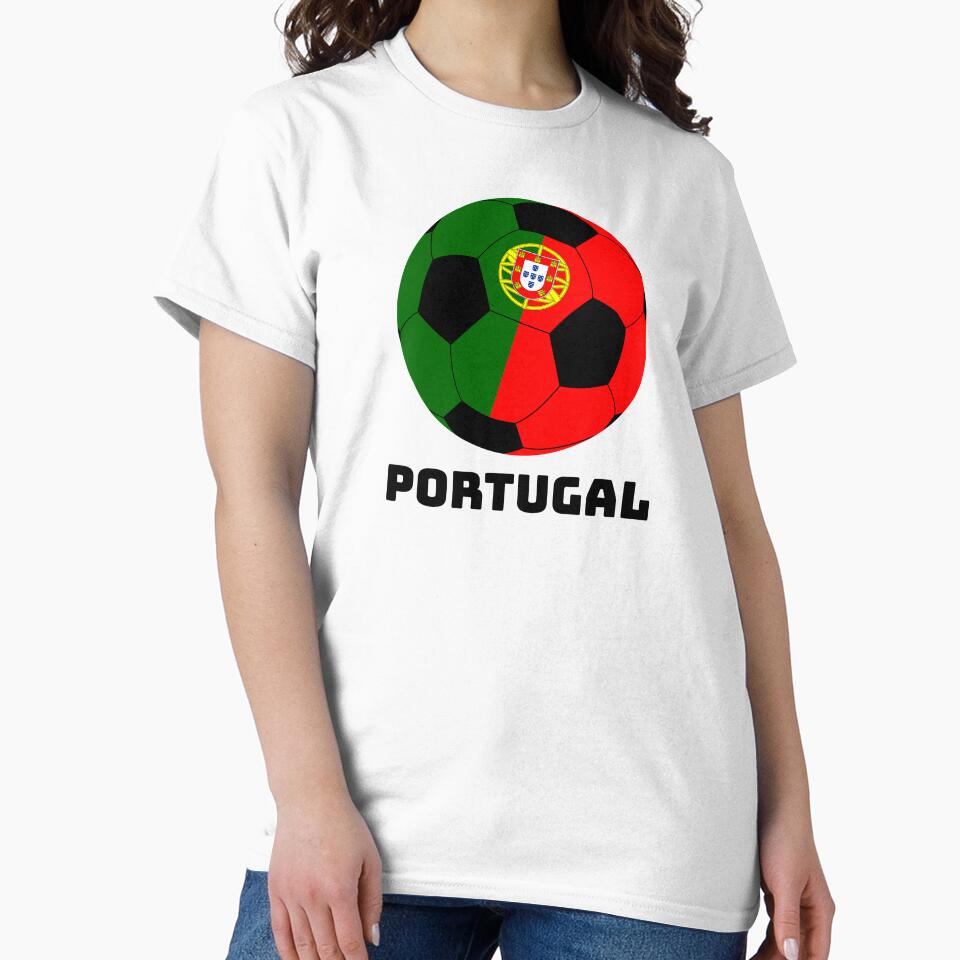 Portugal Football Gift Sport T-Shirt by MarlowLoom
