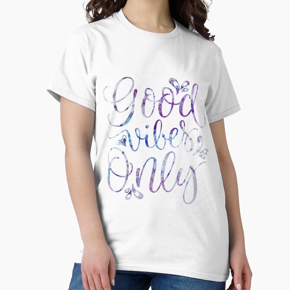 Good Vibes Only Watercolour by StrongGirlsClub