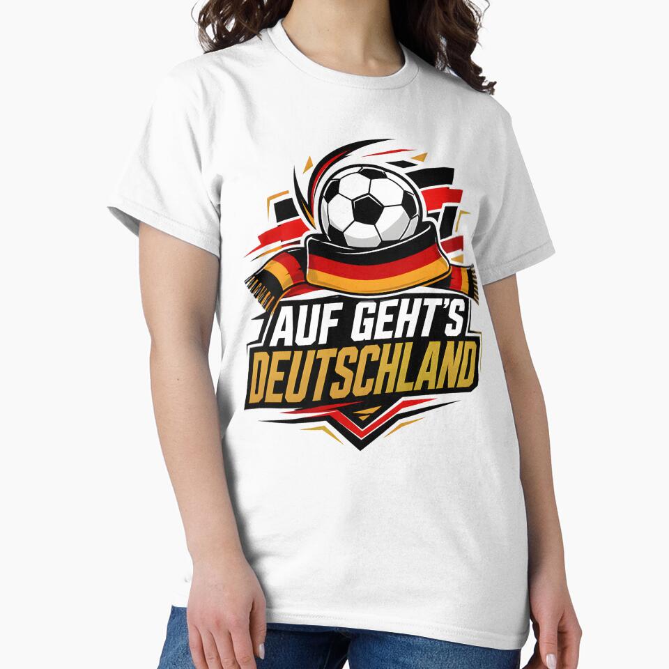 Germany Soccer Auf Gehts Deutschland Graphic by Artmares