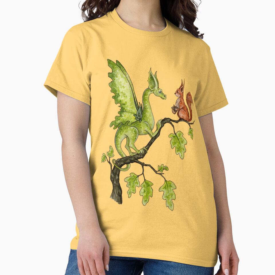 Oak Tree Encounter by AmyBrownArt