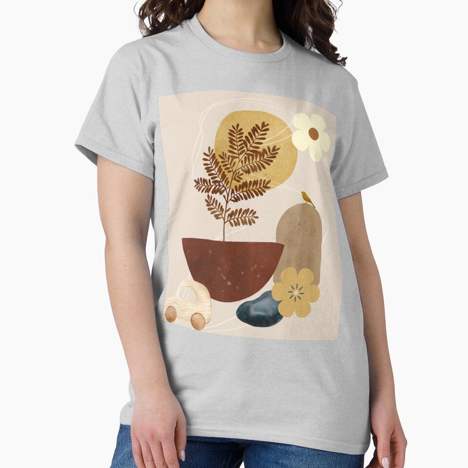 Boho Aesthetic Boho Flowers by MarcelooArt