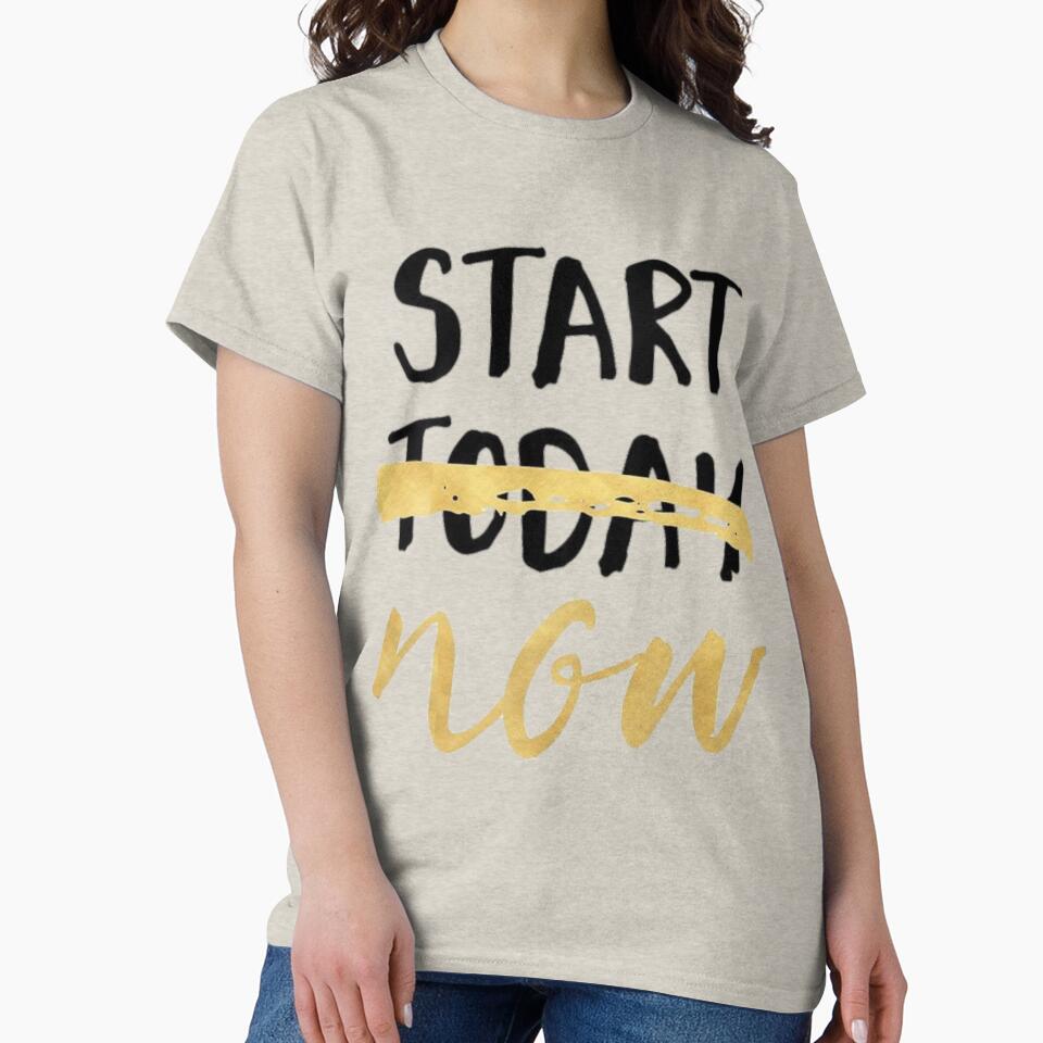 Start today - now motivation by sreckov-desig
