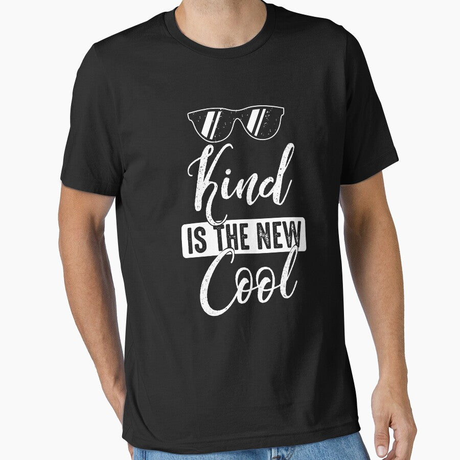 Kind is the new cool -Anti-bullying message-Kindness T Shirt by Cheesybee