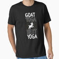 Goat Yoga Best Yoga T-Shirt Women Funny Class Gift Farm by 14thFloor