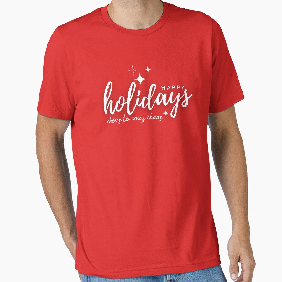 Happy Holidays Cheers to Cozy Chaos by WarmlyGreetings