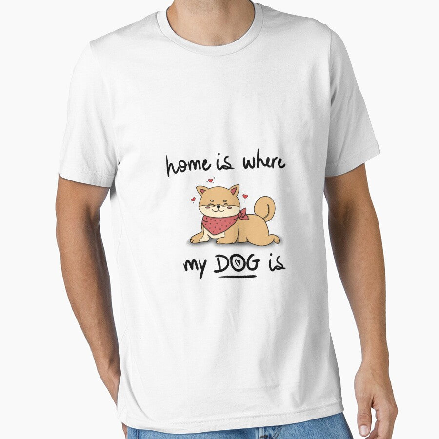 Home is where my dog is by Mandalis Shop