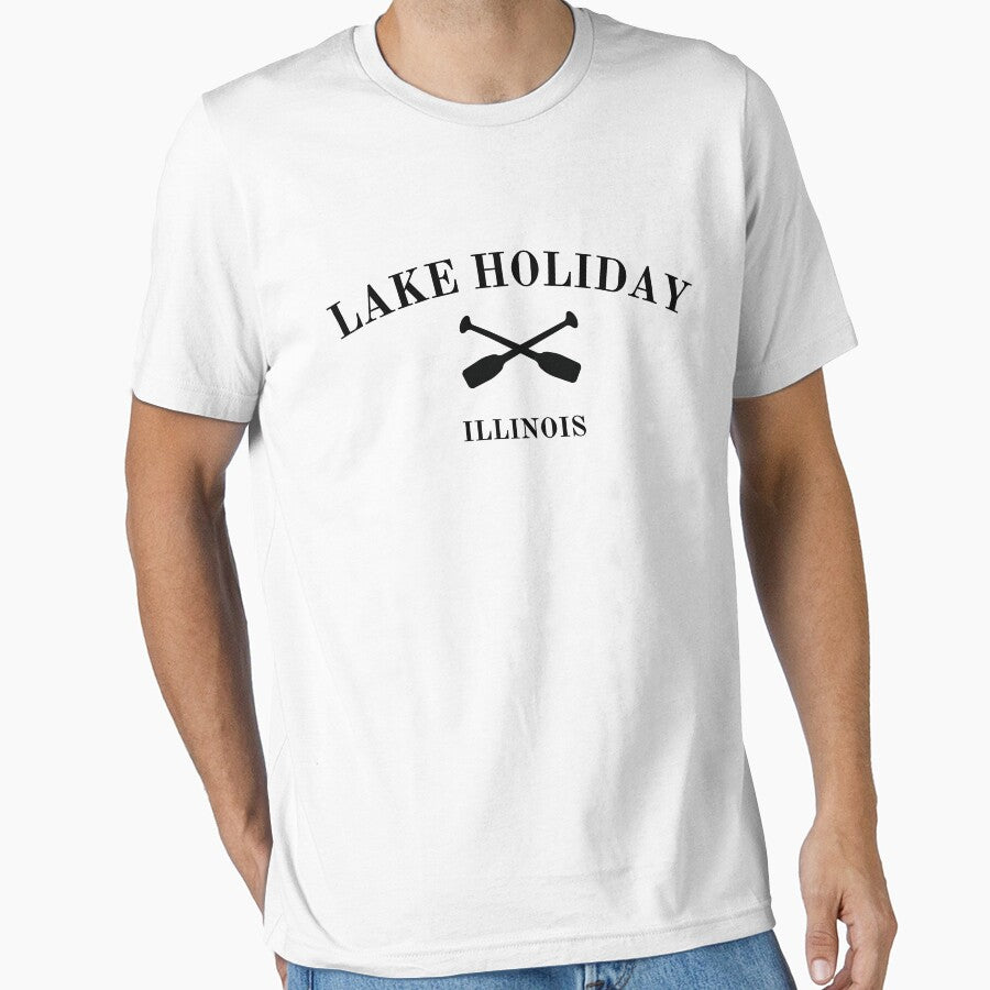 Lake Holiday Illinois by MoodyGoodsStudio