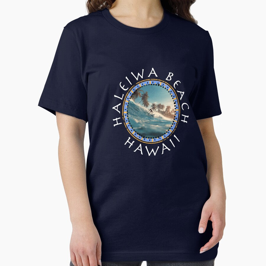 Haleiwa Beach – Hawaii (with White Lettering) by VelvetRoom
