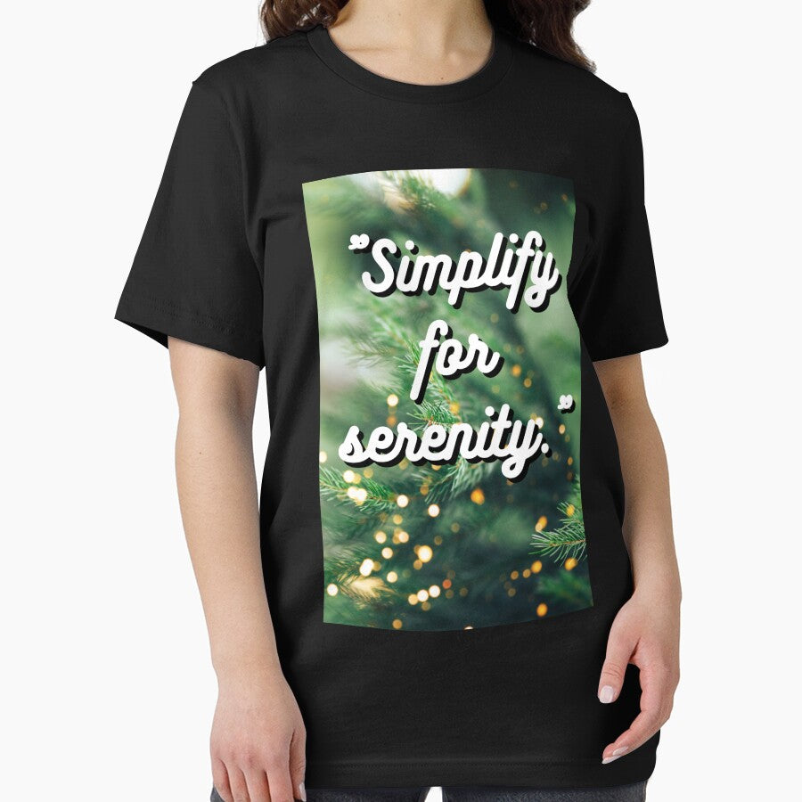"Simplify for serenity." by CUTESTUFFnow