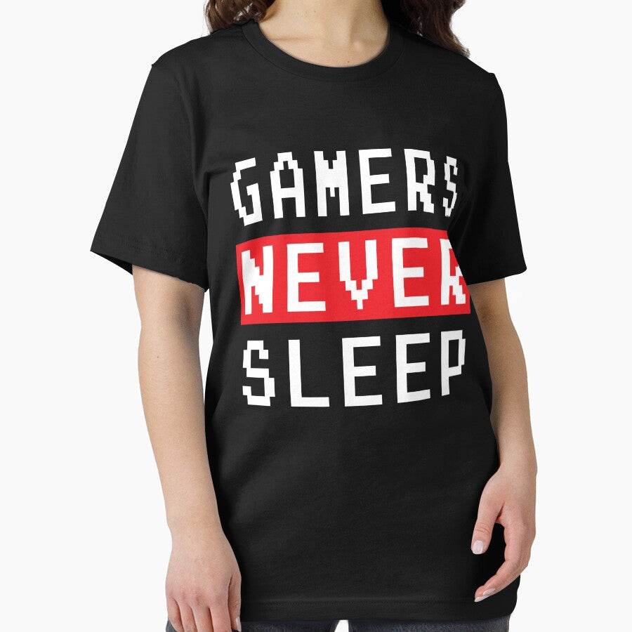 GAMING - GAMERS NEVER SLEEP by ShirtWreck