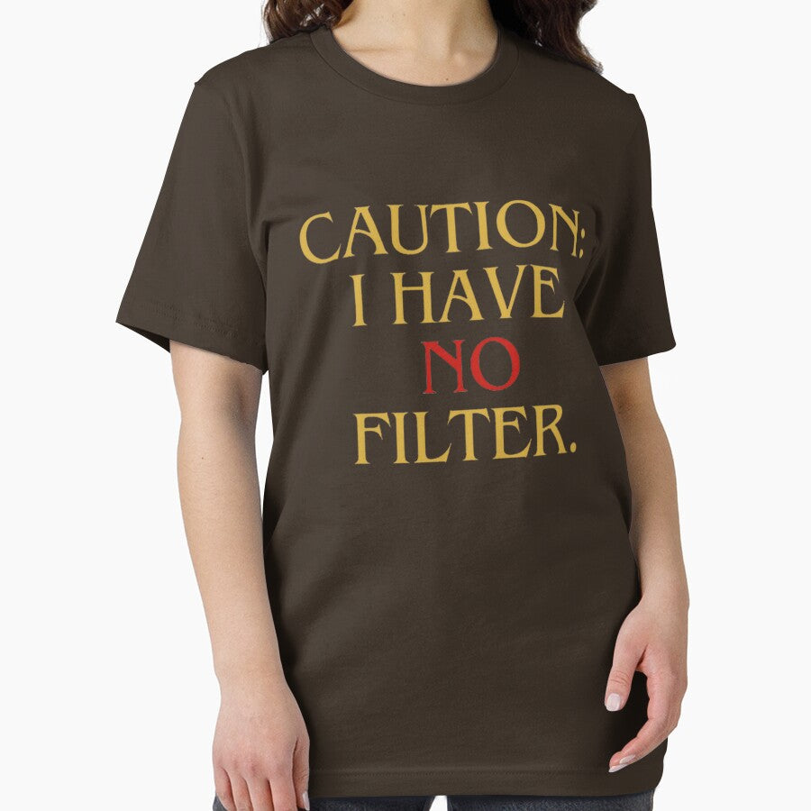 Bold Proclamation of Unfiltered Honesty in Gold Letters by ArtComixHaven
