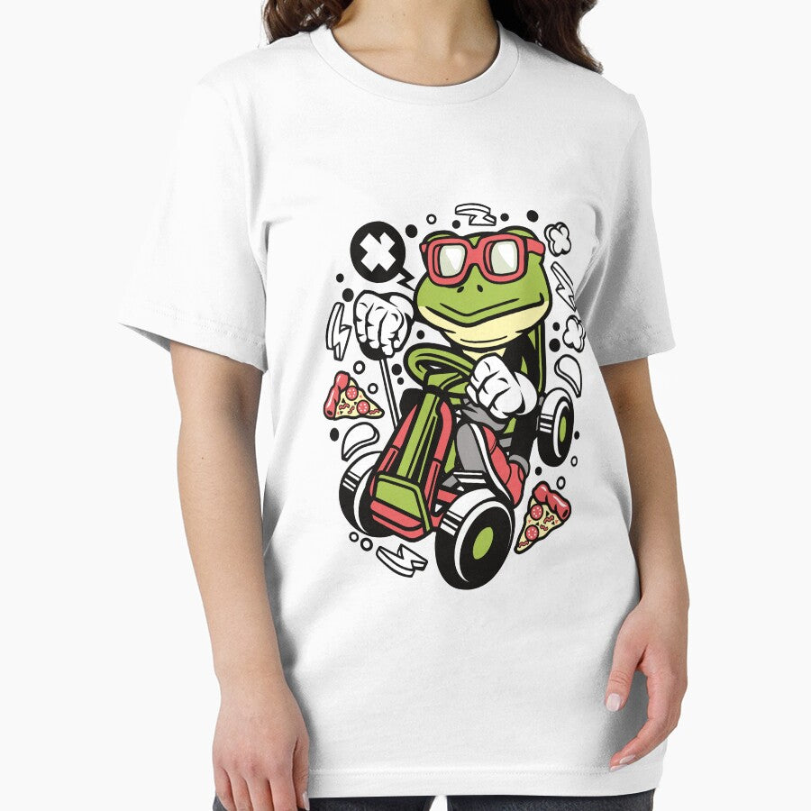 Cottagecore Aesthetic Frog Playing Banjo on Mushroom Cute by BOUBOULE2022