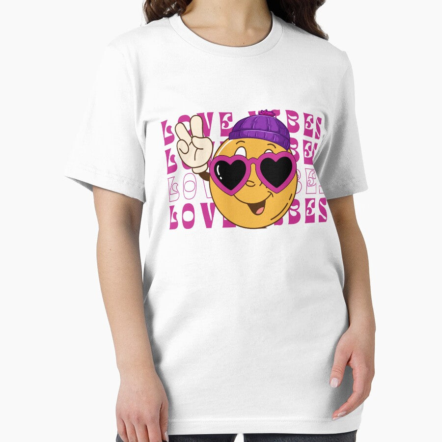 Valentines Day Love Vibes Groovy Women Men by ZACK ART