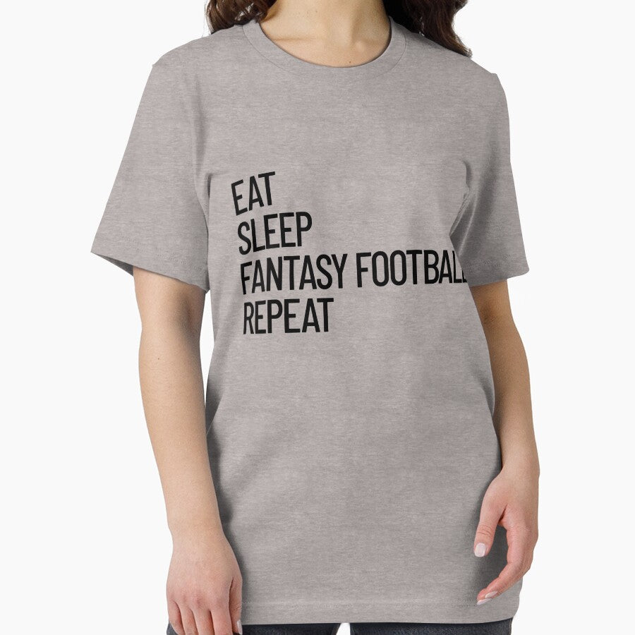 Eat Sleep Check My Lineup Repeat Fantasy Football Gear by DynamicDesign