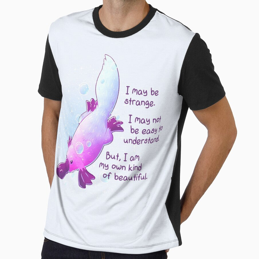 "I am My Own Kind of Beautiful" Platypus by thelatestkate