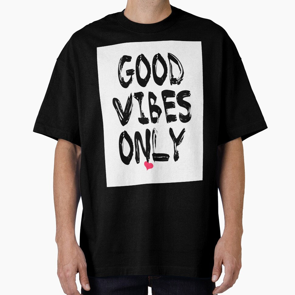 Typography Good Vibes Only by Lana Reese