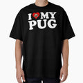 I Love My Pug by Cat Lady Designs