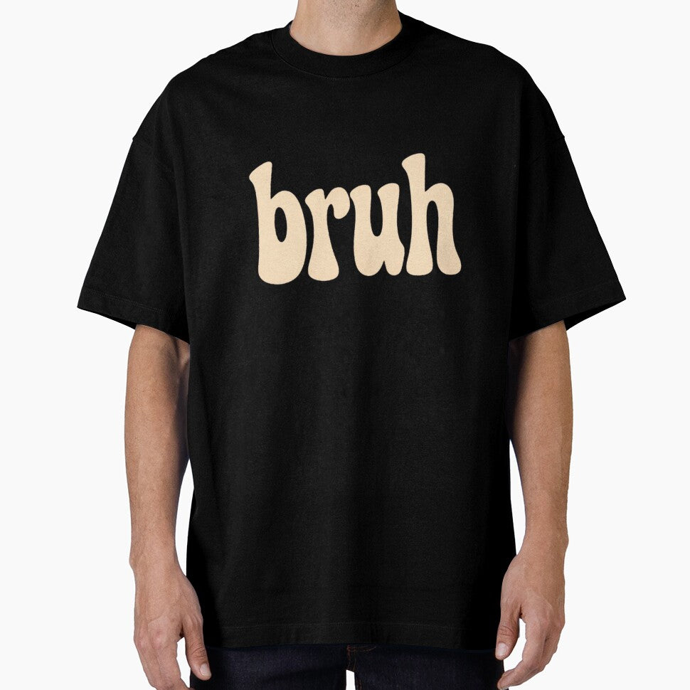 Bruh Wavy Retro Font Funny Aesthetic minimalist by EverMuse_0_0