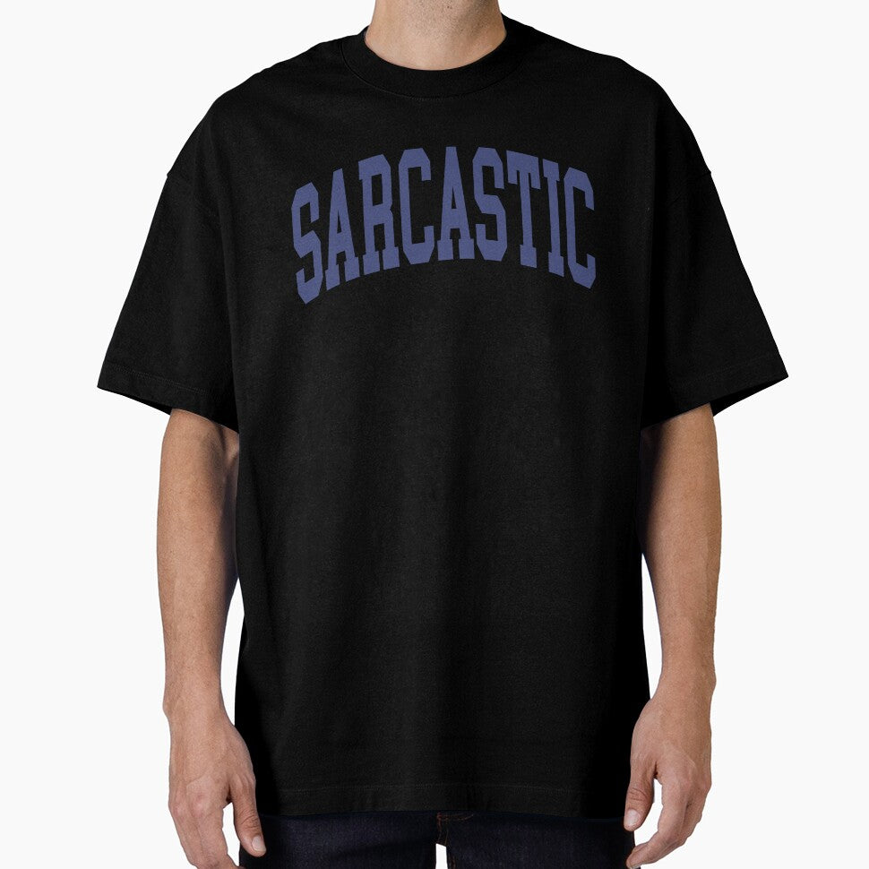 Sarcastic - Classic and Cute College Font Curved Typography by chosenhomes
