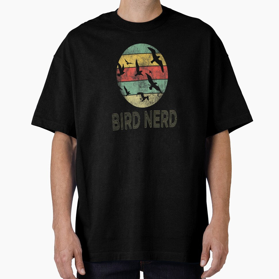 Retro Vintage Birding Bird Nerd Watching Funny Bird Nerd Watcher Gift by SadikShop