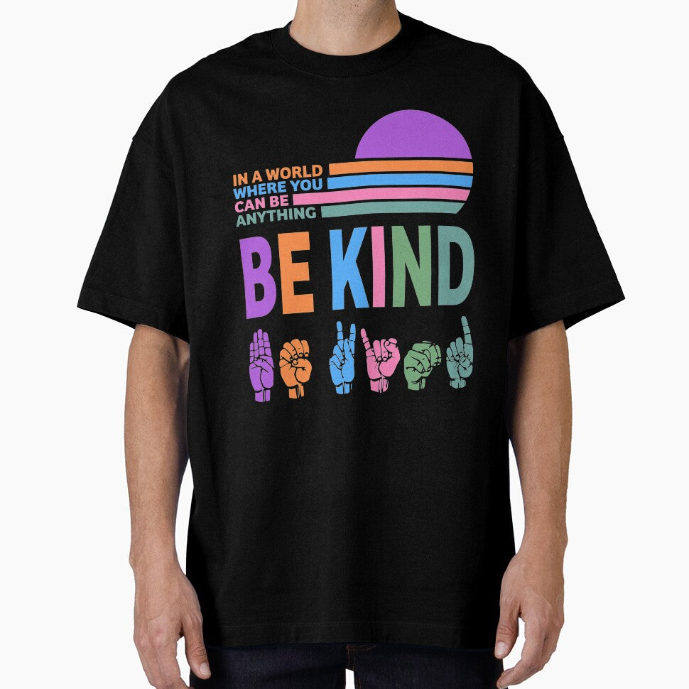 In a world where you can be anything be kind cute kindness anti bullying by tiffanator606