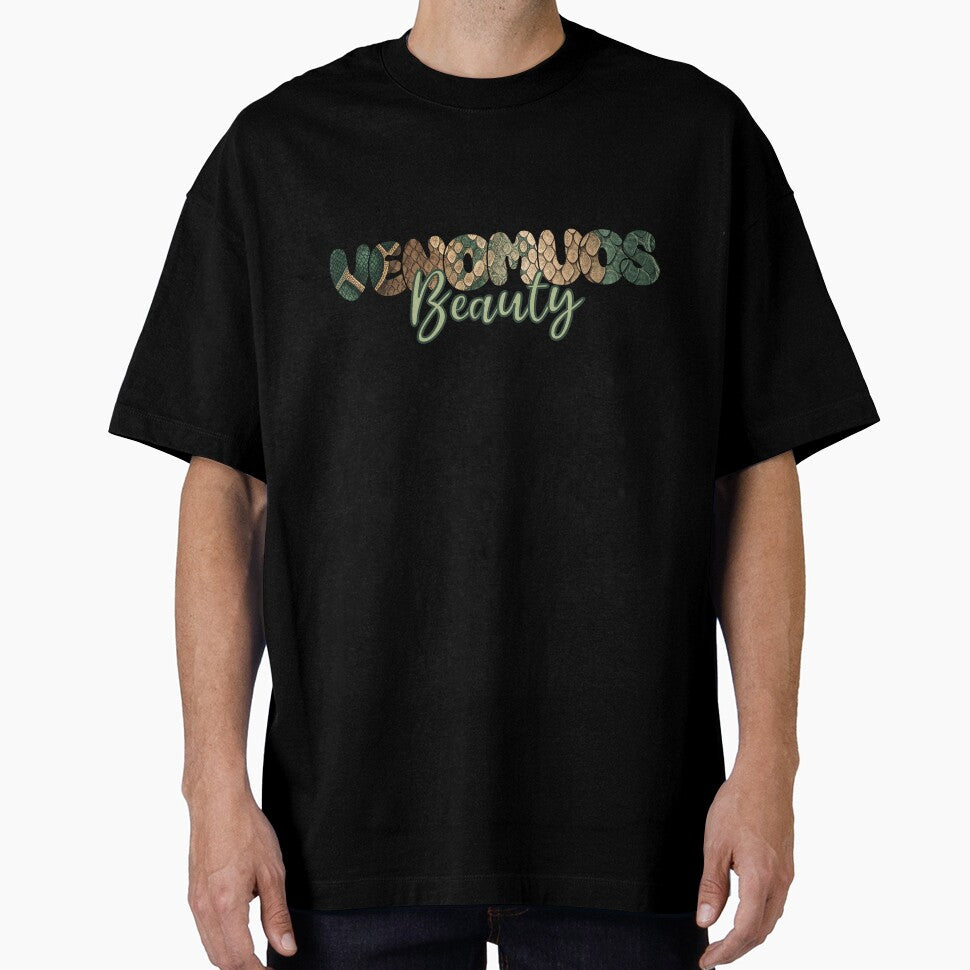 Venomous Beauty – Snake Pattern Lettering by FlowingInkArt