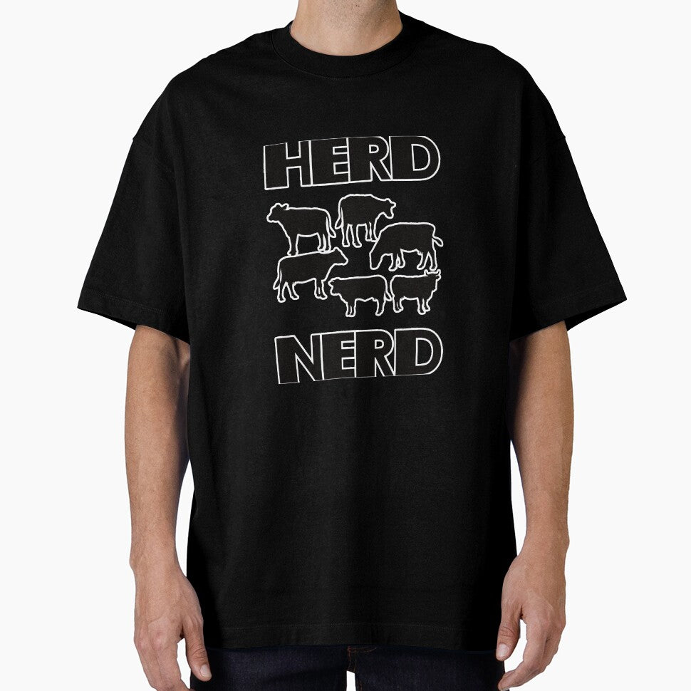 Herd Nerd Farmer Rancher Cow Lover by SkyCloudBlue