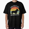 Retro Sunset Corgi Mom by Day design - white text by 29Bumblebee