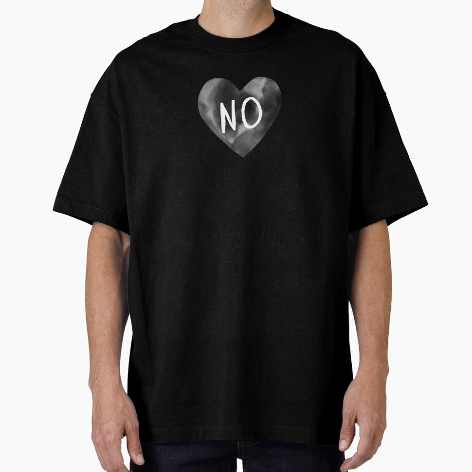 No Heart — Sassy Monochrome Statement by AnnaVikhrArt