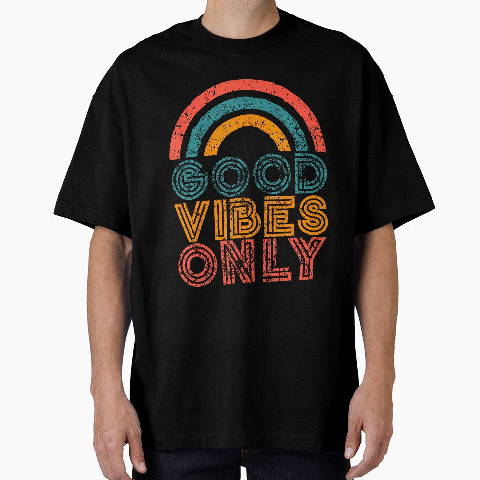 Good Vibes Only Vintage Rainbow by chaybduparek