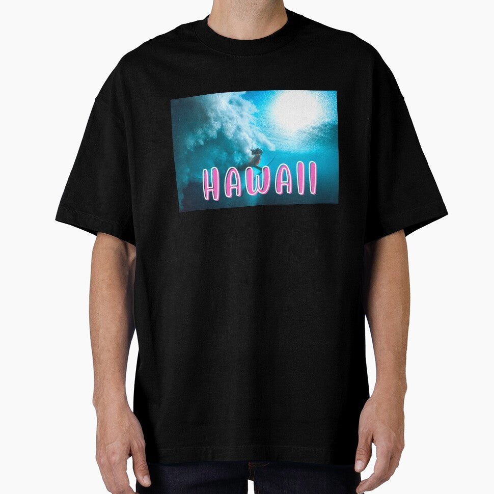 VINTAGE HAWAII SURFING LABEL by starfishstuff